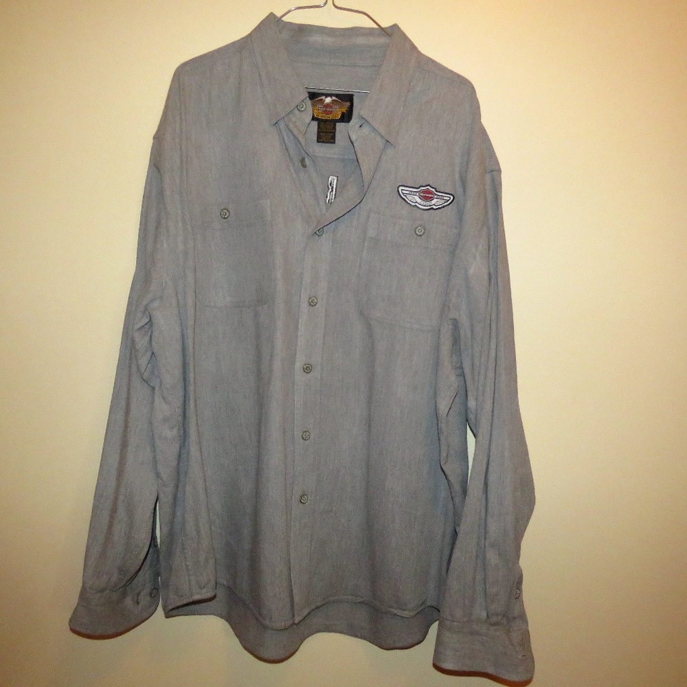 Harley Davidson 100th Anniv Dress Shirt XXL